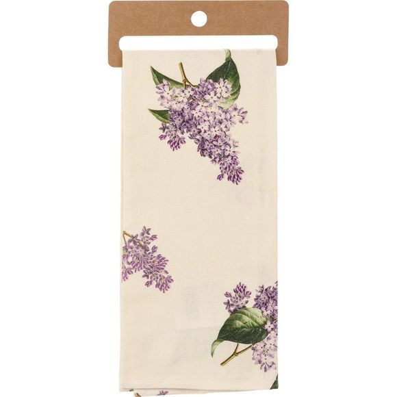 I Lilac You A Lot Dish Cloth Towel | Novelty Tea Towel | Cute Kitchen Hand Towe - Picture 3 of 4